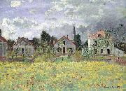 Claude Monet Maisons dArgenteuil oil